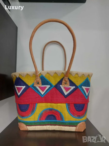 Плажна кошница – естествен стил и лятно вдъхновение Basket3-3, снимка 1