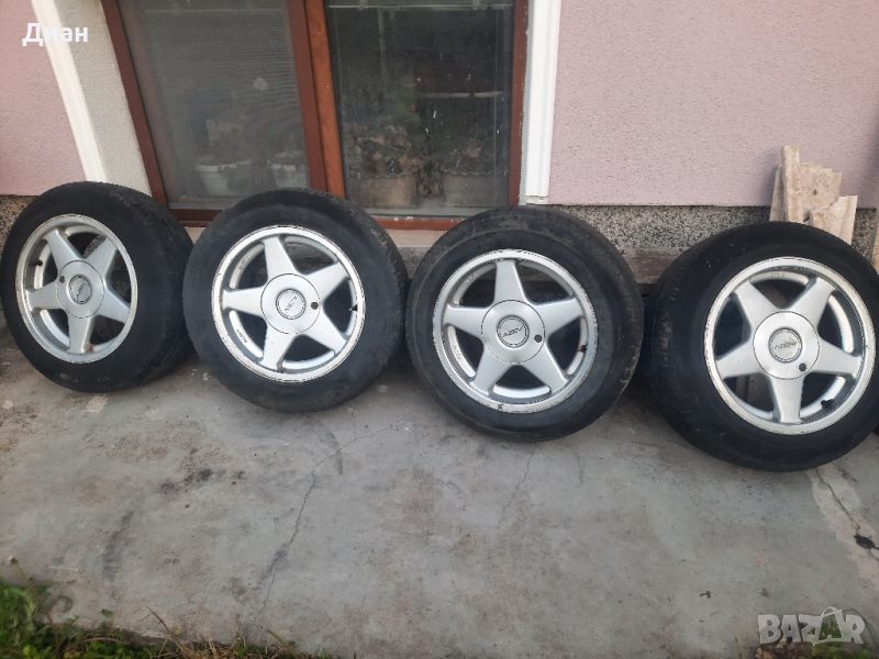 оригинални джанти AZEV 4×100 15" ЕТ25 BMW E30, снимка 1