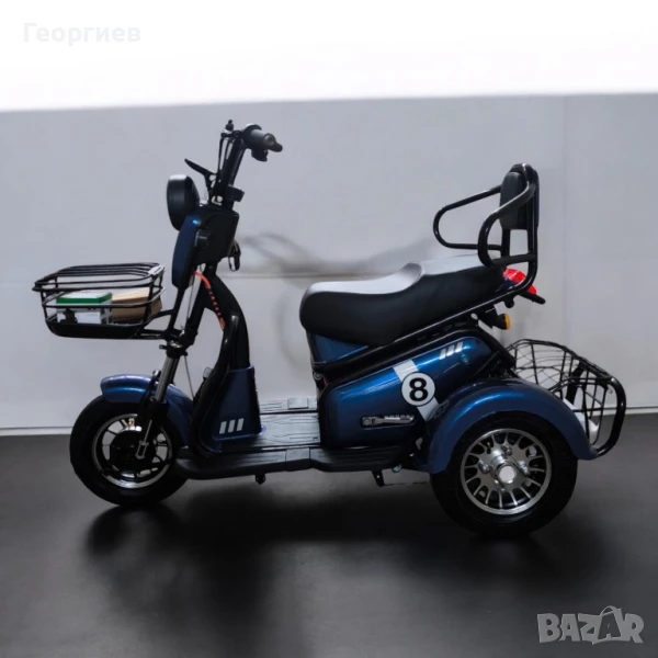 Електрическа триколка -Двуместна LA-60 PUDDING 1500W Нови , снимка 1