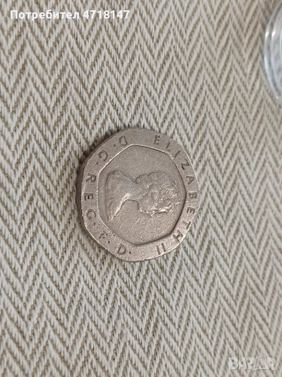 Twenty pence , снимка 1