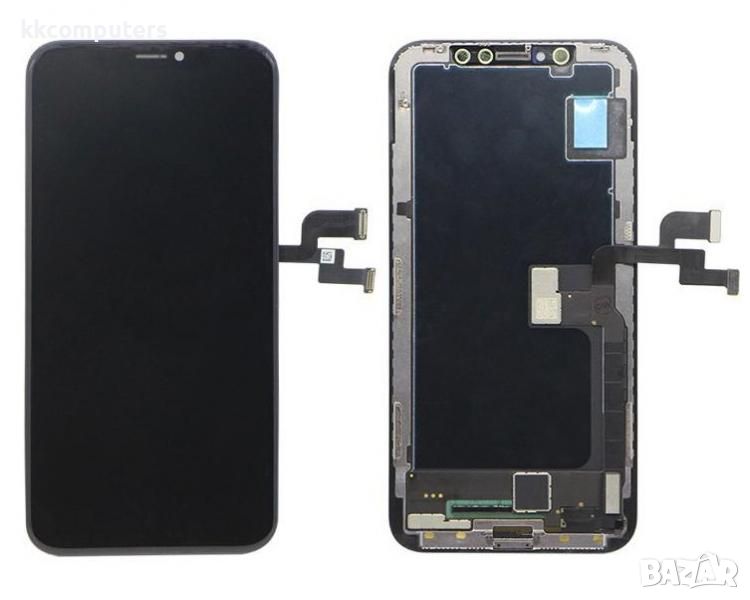 LCD Дисплей за iPhone X 5.8'+ Тъч скрийн / Черен / Баркод : 482360, снимка 1