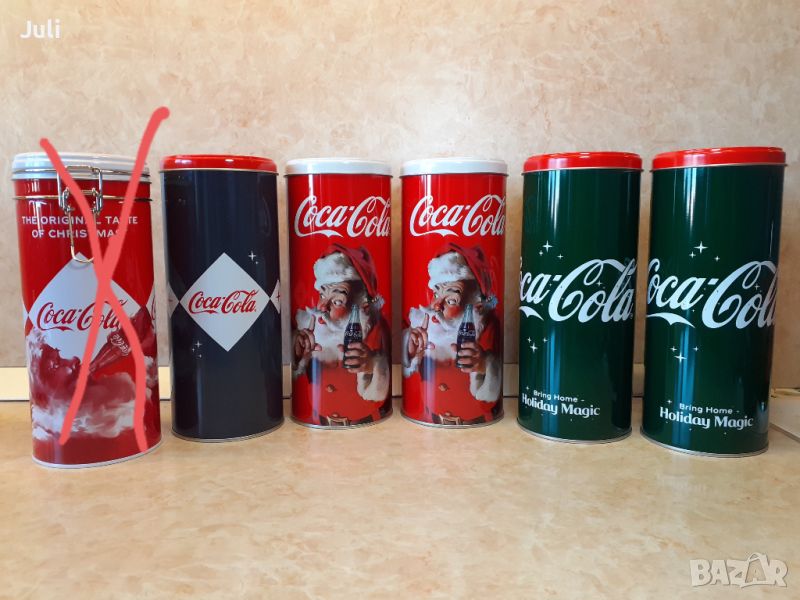 Коледни кутии с лого на Coca cola, снимка 1