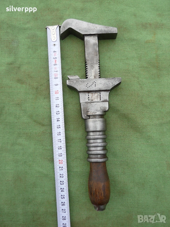 Стар немски винтов ключ - 590 , снимка 1