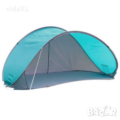 HI Pop-up саморазгъваща се палатка за плаж синя(SKU:429133, снимка 1