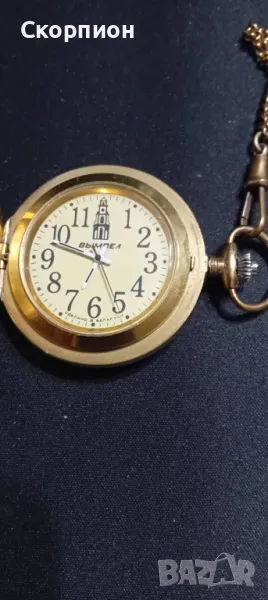 Джобен часовник - ВИМПЕЛ - Юбилеен - рядък - ПРОМОЦИЯ, снимка 1