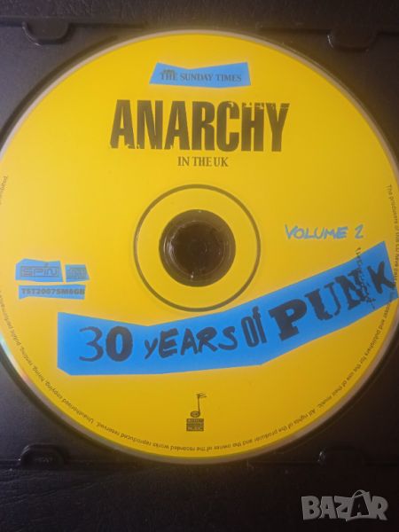 30 Years Of Punk - Anarchy In The UK - оригинален диск ПЪНК музика, снимка 1