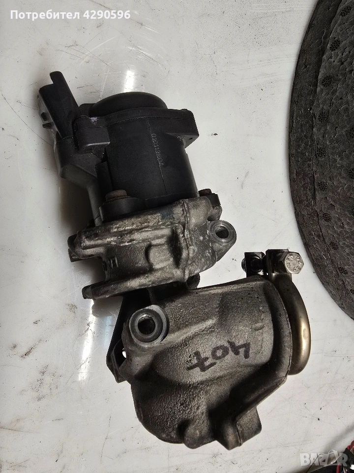 EGR клапан за 1.6 hdi - Peugeot / Citroen - 9649358780 / Пежо Ситроен Форд / егр вентил, снимка 1