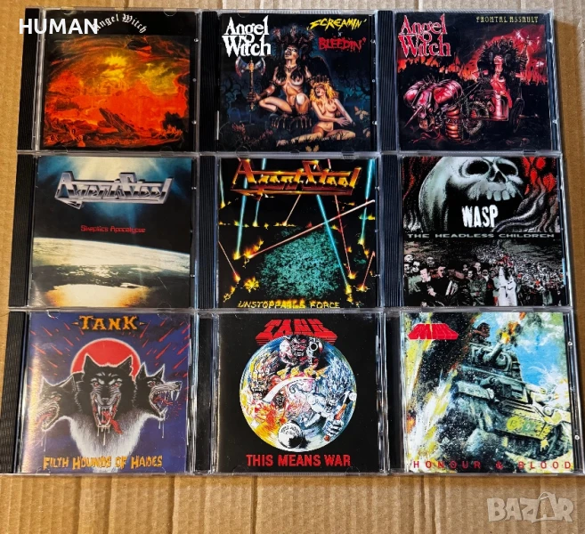 Angel Witch - Agent Steel - W.A.S.P - Tank, снимка 1