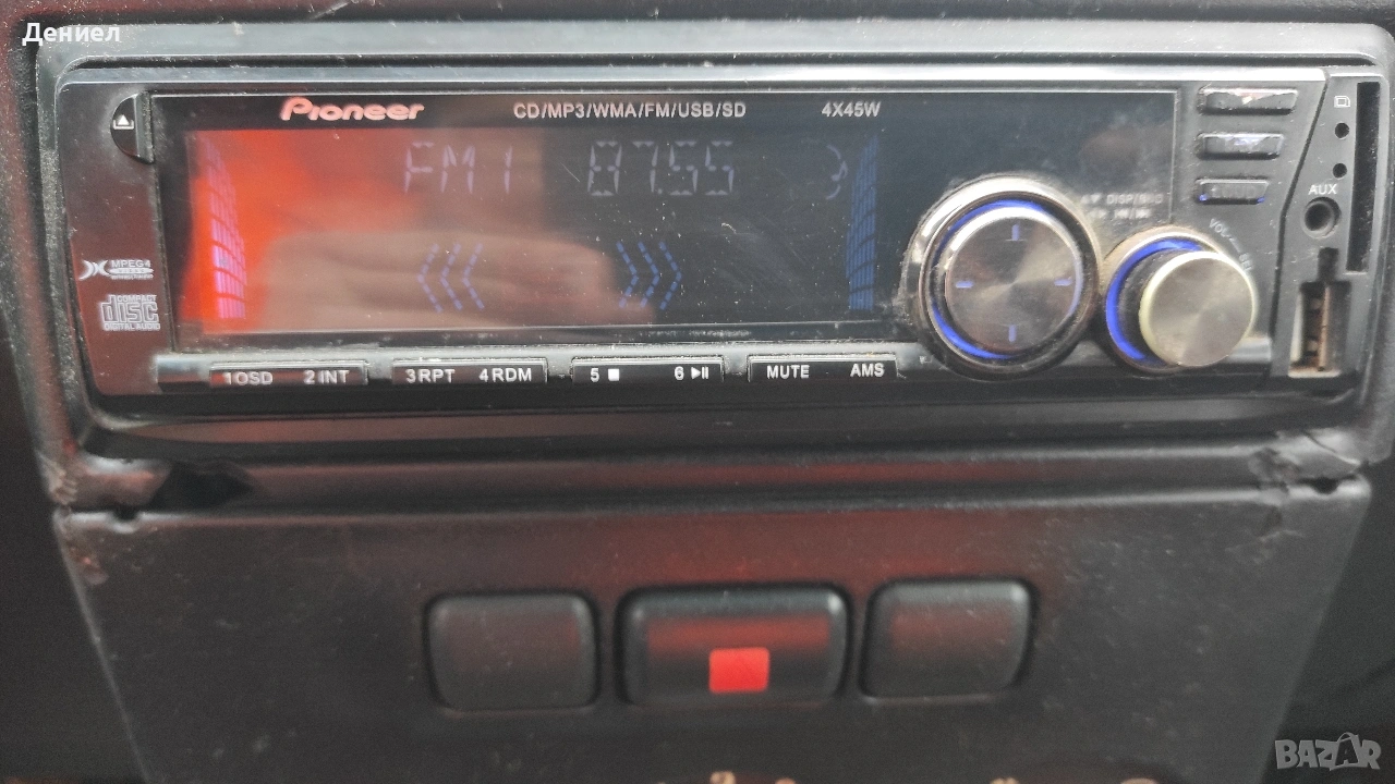 Pioneer Player - MP3/CD/WMA/FM/USB/SD - 4x45W, снимка 1