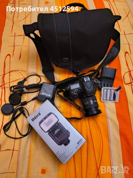 продавасе с всичко от снимката. nikonD610, снимка 1