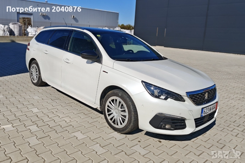 Peugeot 308 SW, 2018г. бензин 1.2, 130 к.с. GT-line, внос от Швейцария, снимка 1