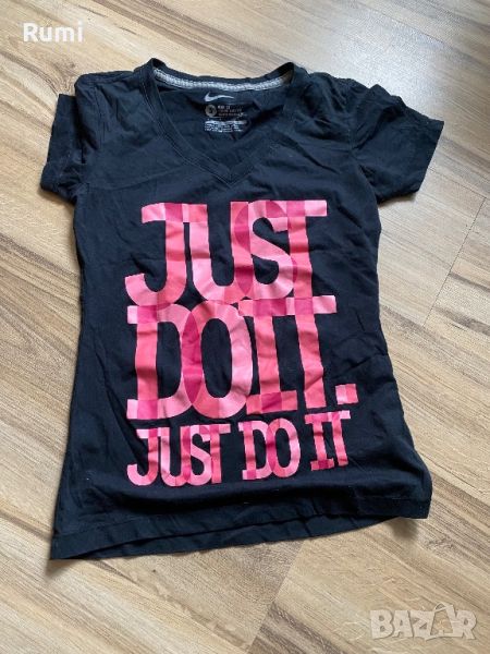 Оригинална памучна дамска тениска Nike Just Do It ! S, снимка 1