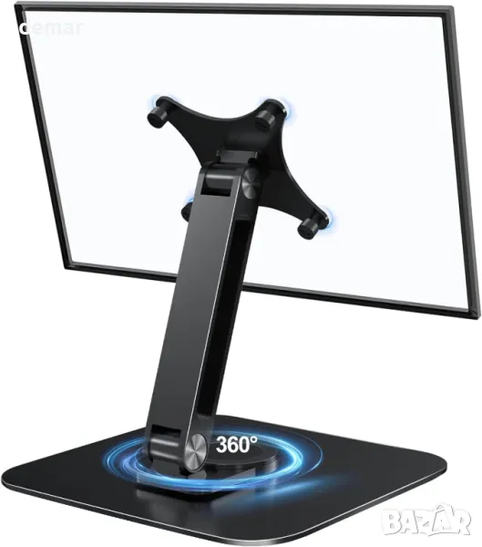 Стойка за монитор Golday 75x75 мм VESA, винтове M4 против загуба, за монитори 7"-17.3", снимка 1