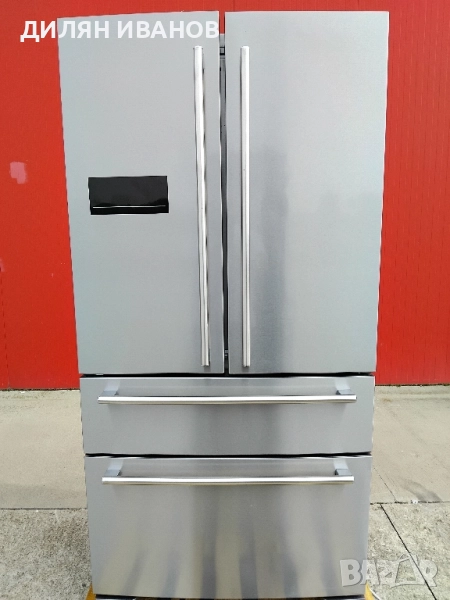 Хладилник side by side инокс, снимка 1
