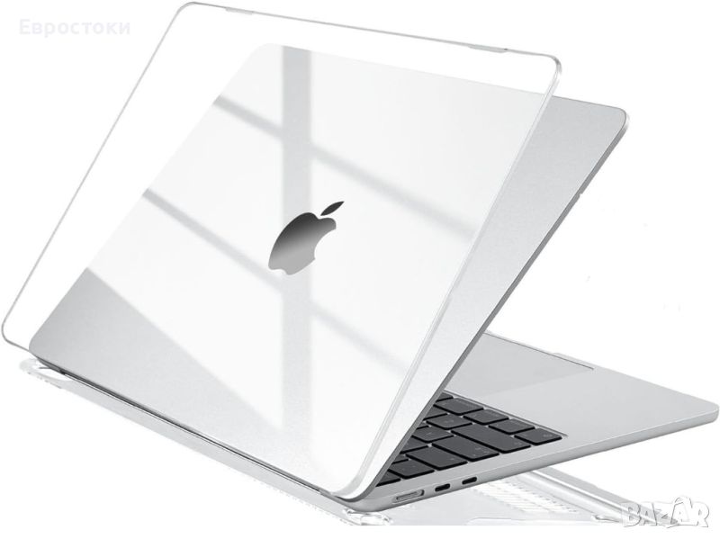 Калъф EooCoo Съвместим с MacBook Air 13,6 инча  2024-2022 M3 M2 A3113 A2681 с Retina дисплей, снимка 1