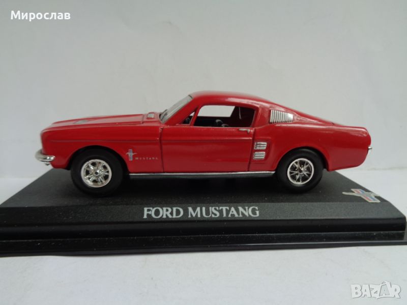 1:43 FORD MUSTANG КОЛИЧКА ИГРАЧКА МОДЕЛ, снимка 1