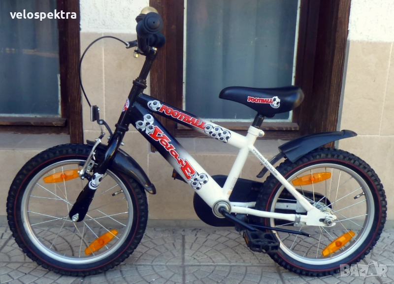 ФУТБОЛ -16 цола капли ! Тип БМХ ! Отличен !, снимка 1