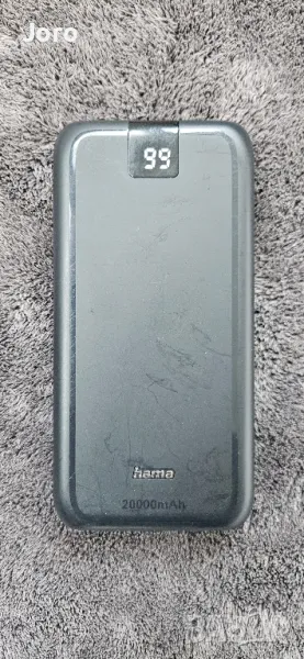 power bank преносима батерия hama 20000/max 74wh, снимка 1
