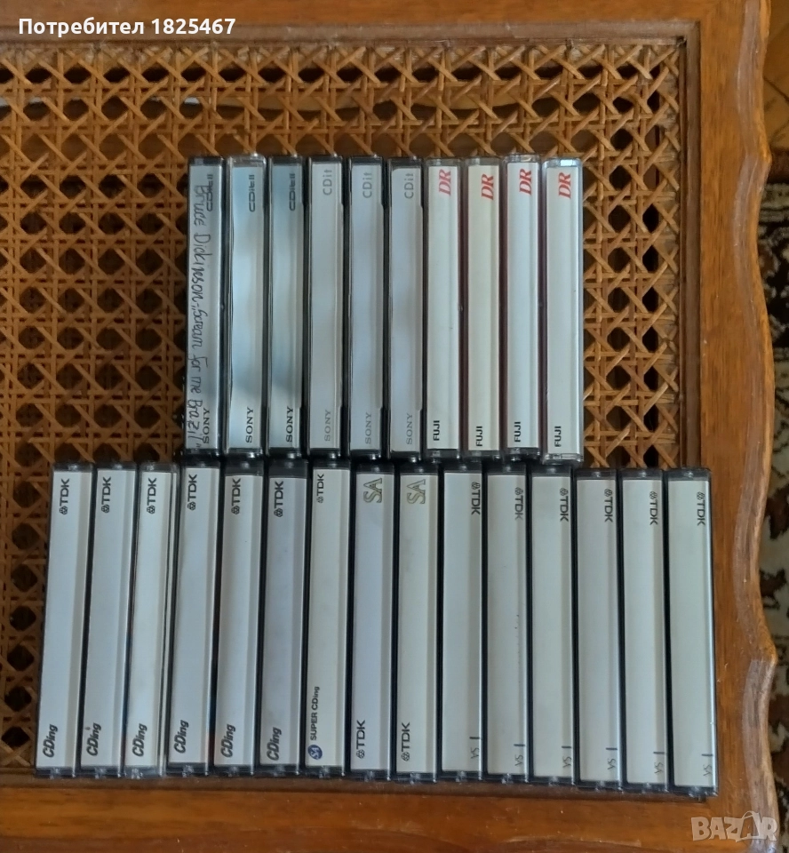 Лот 25 аудио касети хром TDK SONY FUJI, снимка 1