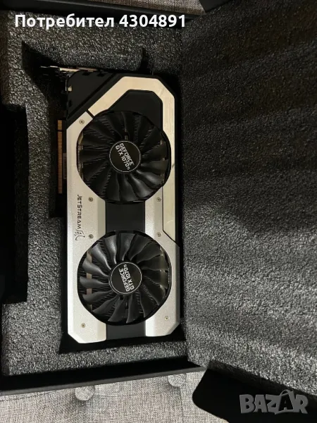 ОБСЛУЖЕНА! 1070ti SUPER Jet Sream 8gb, снимка 1