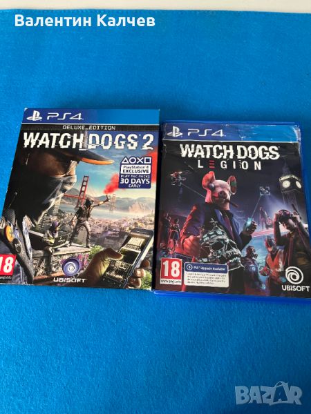 Watch Dogs 2 & Watch Dogs Legion PS4, снимка 1