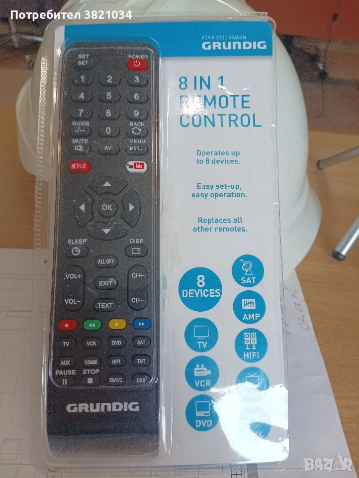 дистанционно за GRUNDIG, снимка 1
