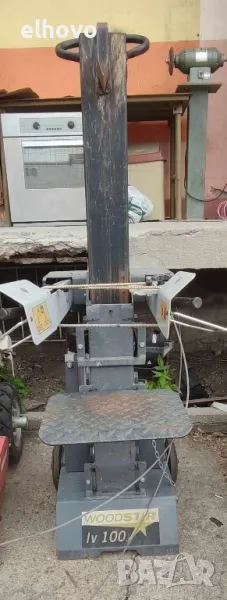 Машина за цепене на дърва WOODSTAR LV100-трифазна , снимка 1