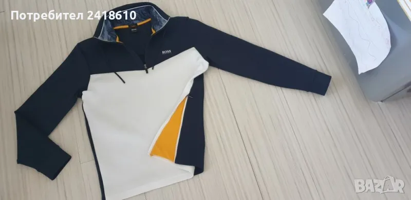 Hugo Boss Sweat 1 Half Zip Regular Fit Mens Size M НОВО!  ОРИГИНАЛ! Мъжко горнище с 3/4 Цип!, снимка 1