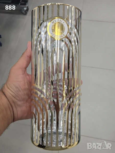 стъклена ваза, снимка 1