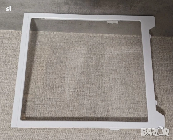 Стъклен рафт за хладилник, снимка 1