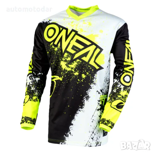 Мотокрос джърси O’NEAL ELEMENT IMPACT BLACK/NEON YELLOW, снимка 1