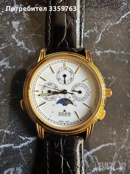 Луксозен швейцарски часовник EDEN Switzerland – Swiss Made, снимка 1