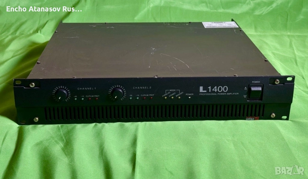 Професионален усилвател 1400W , снимка 1