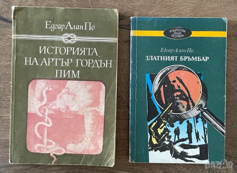 Едгар Алан По  Историята на Артър Гордън Пим, Златният бръмбър, снимка 1