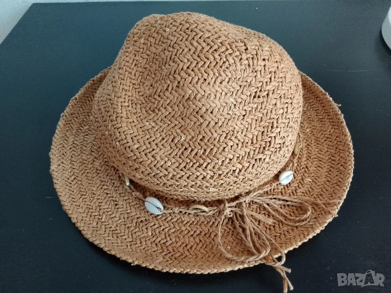 Сламена шапка, нова, снимка 1