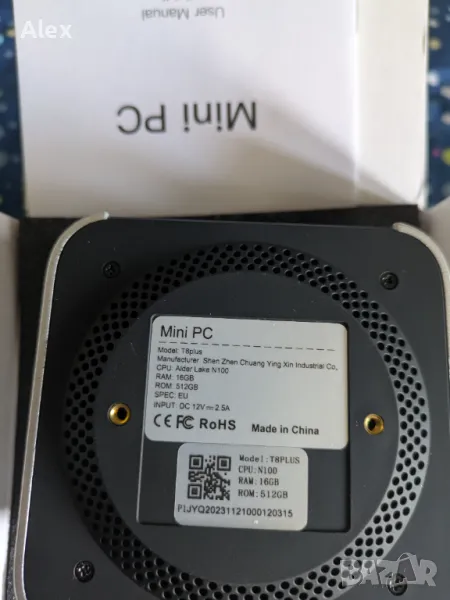 Firebat T8Plus MINI PC Intel N100 16GB RAM+512GB, снимка 1