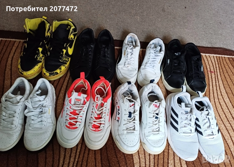 Дамски обувки Puma, Fila, Adidas, снимка 1