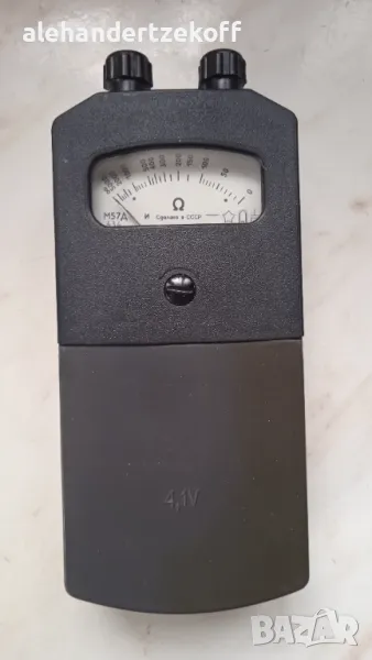 Руски ретро омметър М57Д, снимка 1