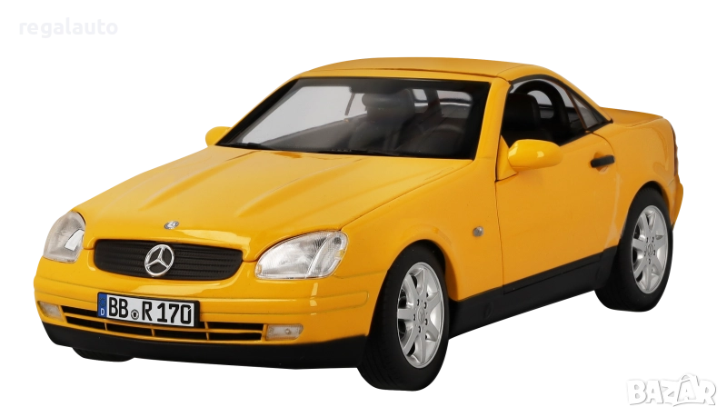 B66040713,умален модел die-cast Mercedes SLK 200 Roadster R170 (1996-2000)1:18, снимка 1