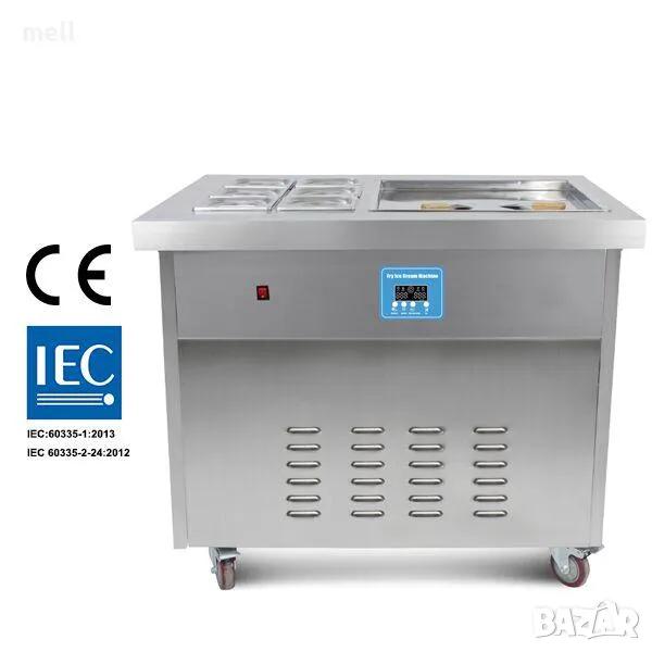 ПРОМО!Професионални машина за тай сладолед Налични., снимка 1