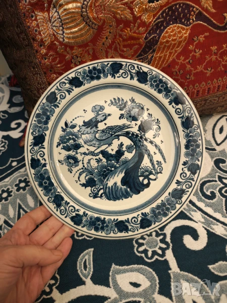 Delft оригинална чиния за стена , снимка 1