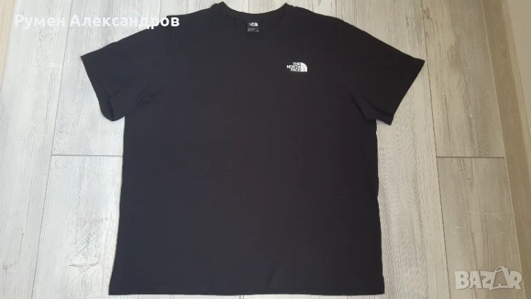 Черна мъжка тениска North Face размер XXL, снимка 1