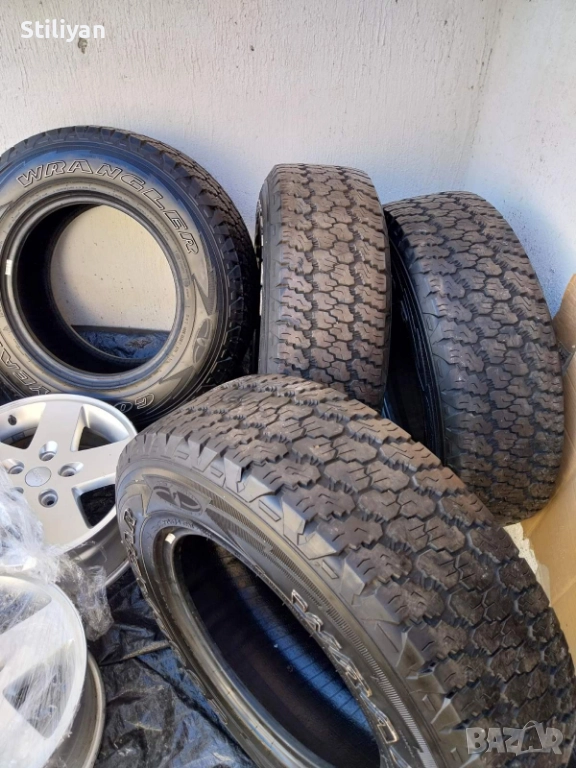 5 броя гуми от Jeep Wrangler 245/75 R17, снимка 1