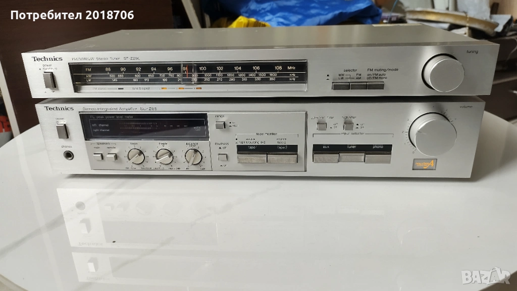 Technics усилвател и тунер, снимка 1