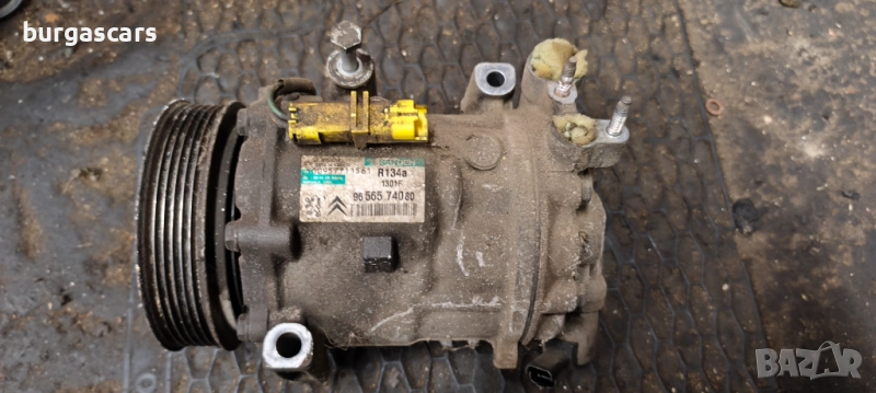 Компресор климатик 96 565 740 80 Peugeot 407 - 150лв, снимка 1