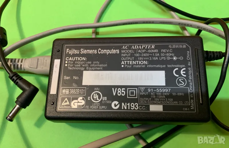 Адаптор 19V 3.16А  AC Adapter, снимка 1