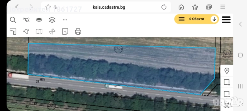 Парцел на Подбалканския път местност ХанБогров, снимка 1