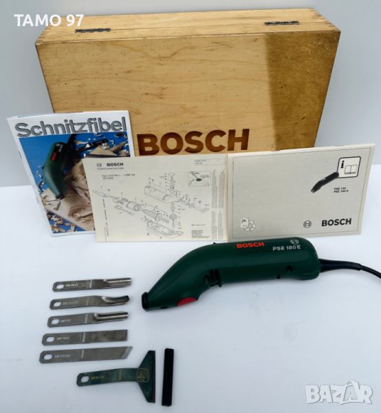 BOSCH PSE 180 E - Електрическо длето и шабър за дърво, снимка 1