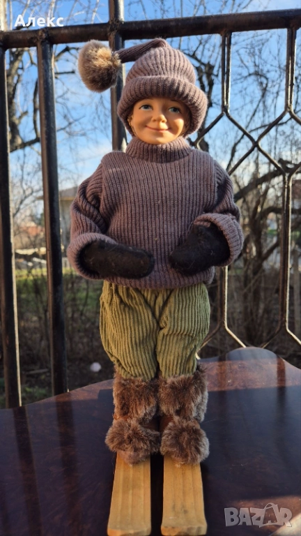 Винтидж Норвежки скиор, 1970г, снимка 1