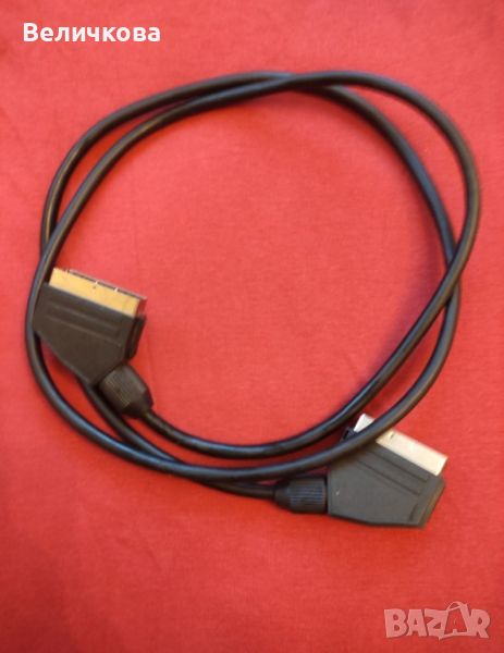 Скарт кабел scart cable 1.5м., снимка 1